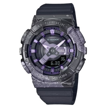 【CASIO 卡西歐】G-SHOCK 40週年限定 探險家之石系列 紫晶方解石  GM-S114GEM-1A2_42mm