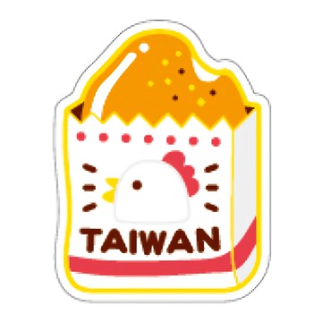 CCHING 青青文具 簡單生活 台灣意象造型磁鐵 6款  台灣雞排  48 x 37 x 5mm