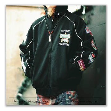 【HAO NICE】100%正品 SUPREME 美國潮牌街頭復古刺繡棒球外套 外套
