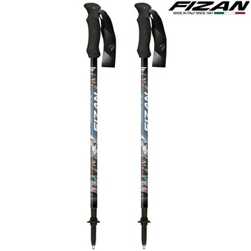 FIZAN 義大利 超輕三節式登山杖 2入特惠組 FZS24.7102.OEBC 聖母峰基地營