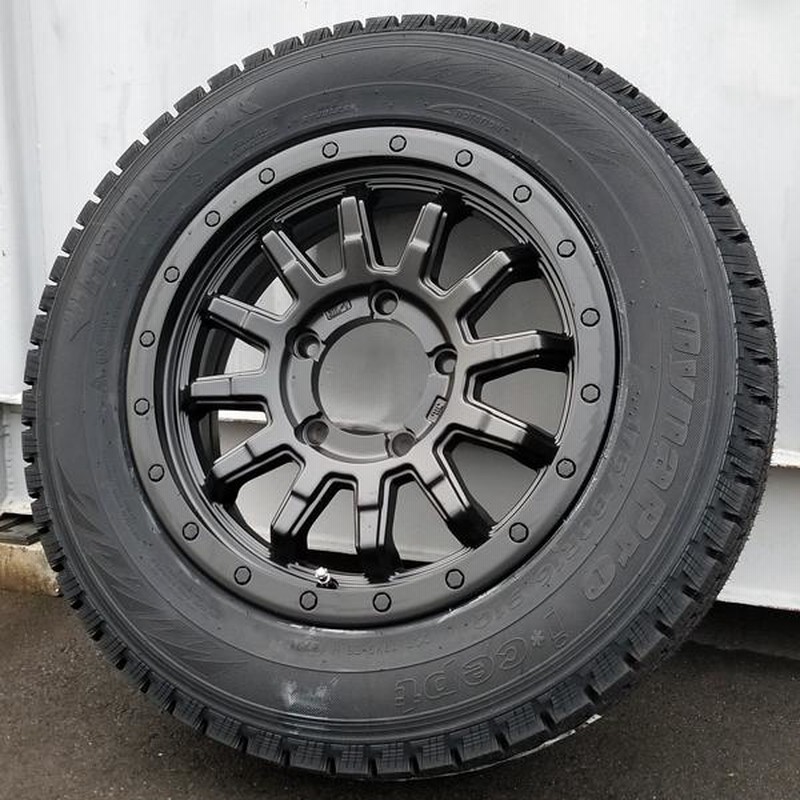 JB23ジムニースタッドレスタイヤホイール ジムニーjb23 スタッドレスタイヤ＆ホイール4本セット