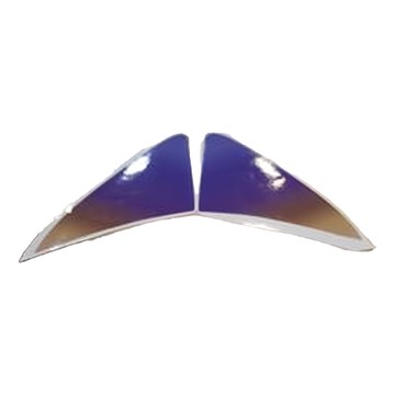 YAMAHA 勁戰6前方向燈 機車貼紙  彩鈦  1個