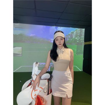 高爾夫服裝女韓版高爾夫短袖女顯瘦高爾夫套裝女裝高爾夫女裙網球