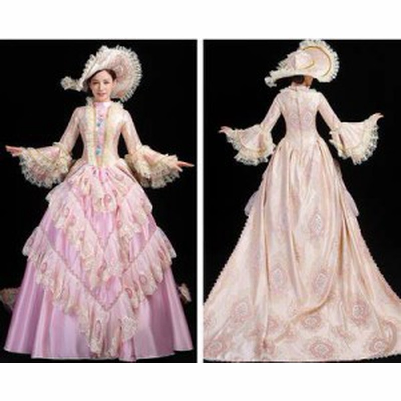 貴婦人 中世ヨーロッパ お姫様 女王様 ロングドレス カラードレス ステージ衣装 プリンセスライン 学園祭 文化祭 演奏会 発表会 コスチュ 通販 Lineポイント最大1 0 Get Lineショッピング