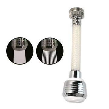 加長型起泡器 360度兩段出水起泡器