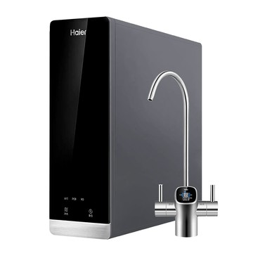 【Haier海爾】RO鮮活淨水器/淨水機RO800G HR-WF-RO800【龍頭面板設計｜雙出水設計｜贈標準安裝】