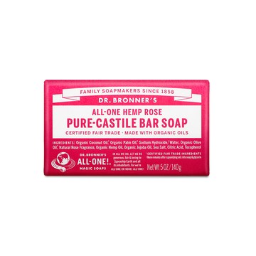 Dr.Bronners 玫瑰潔膚皂140g/5oz