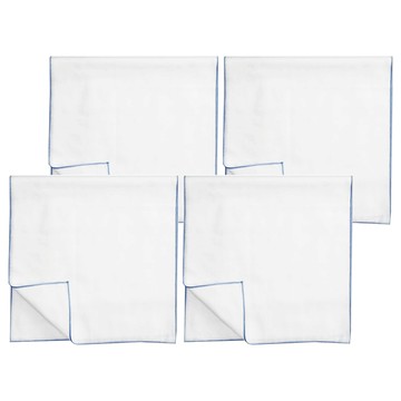 Foxwood Tales 狐狸村傳奇 紗布素色澡巾  白色  2條  2組