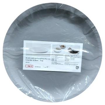 like-it 日製 進口淘米盆蓋子 LBK-05  灰色  1個