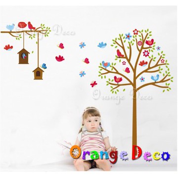 【橘果設計】五彩繽紛 壁貼 牆貼 壁紙 DIY組合裝飾佈置