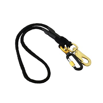 FUJIYA 富士箭 工具安全鎖扣式吊繩 5kg  最短 840mm~最長 1500mm  黑色