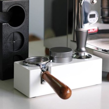 Beango太良咖啡布粉器塑料壓粉底座 51/58mm填壓手柄支架收納粉錘