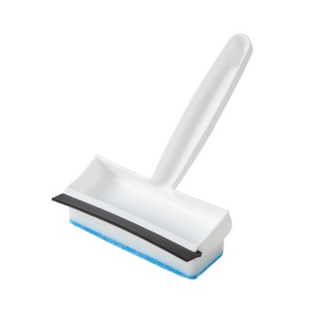 【日本Imakara】浴室玻璃鏡面二合一刮水清潔刷