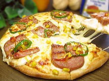 期間限定★SPAMピザ（20cm）★本格ピッツァ チーズ PIZZAパーティー お惣菜 トマトソース