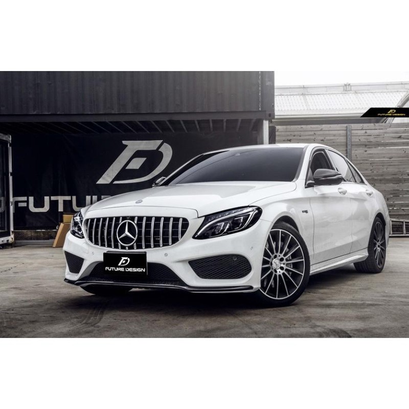 BENZ メルセデス・ベンツ C-Class W205 S205 C205 パナメリカーナグリル AMG GT メッキ クローム シルバー グリル  エアロ カスタム C200 C180 C250 C43 C45 | LINEブランドカタログ