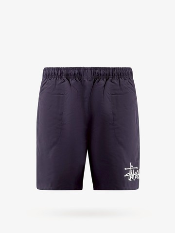 Nylon swim trunk with logo print - STUSSY - gender_Man