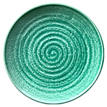 綠瓷皿 日本製  10吋(37 x 26.5 x 3.5cm)  XL081226-21  1個  綠色