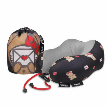 murmur KT小熊 旅行頸枕 U型枕 收納頸枕 記憶枕 HELLOKITTY泰迪熊