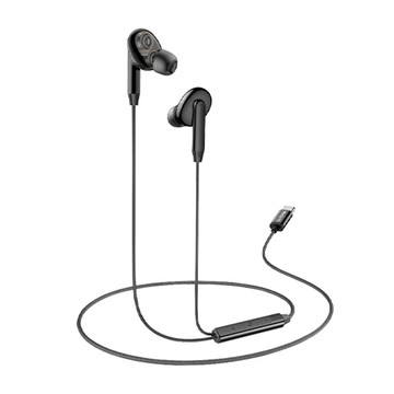 YESIDO 入耳式線控耳機 蘋果15/安卓手機適用 TypeC 120cm  YH44  1個