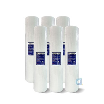 (6支入)CLEAN PURE 20英吋大胖1微米PP濾心 NSF SGS雙認證 20吋 大胖濾心 全戶過濾