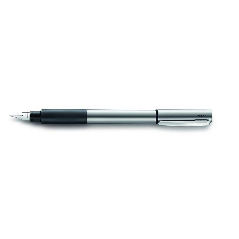 LAMY ラミー 万年筆 ペン先F(細字) アクセントAL ラバーグリップ L96KK-F 両用式 正規輸入品