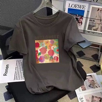 【韓國K.W.】韓國專櫃輕鬆懶人美式棉上衣(小香風/棉麻/亞麻/輕薄)