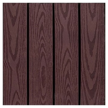 二代塑木+PE地墊 30x30 壓花咖啡色  15個