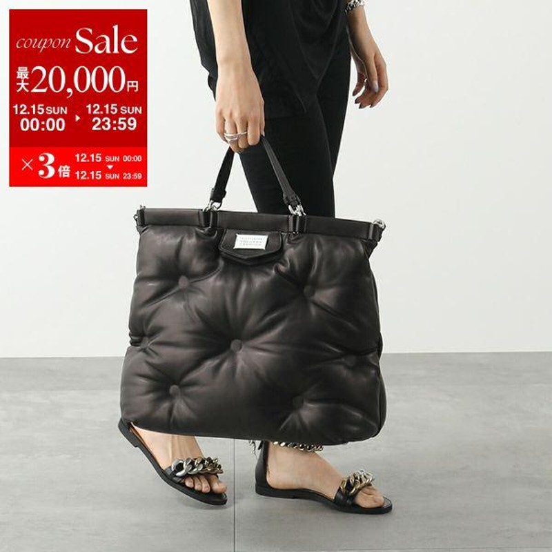 MAISON MARGIELA メゾンマルジェラ 11 トートバッグ Glam Slam グラムスラム S56WC0122 P4300 レディース  ラージ レザー ショルダーバッグ 鞄 T8013 | LINEブランドカタログ