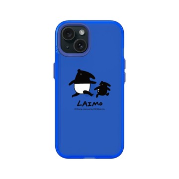 iPhone 15 Clear 激光藍 - 馬來貘 Laimo - 來貘與小貘