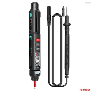 ANENG A3008 6000記數 數字筆型萬用表 多功能電流/電壓/電容/電阻/二極管測試儀表 非接觸電壓測量/自動