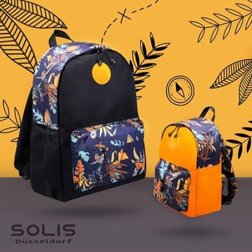 SOLIS【熱帶天堂鳥系列】親子雙肩後背包-小