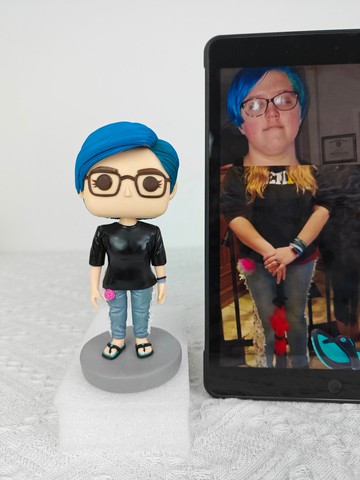 【客製化3D人像公仔】訂製手工Funko Pop男生朋友老公生日禮物