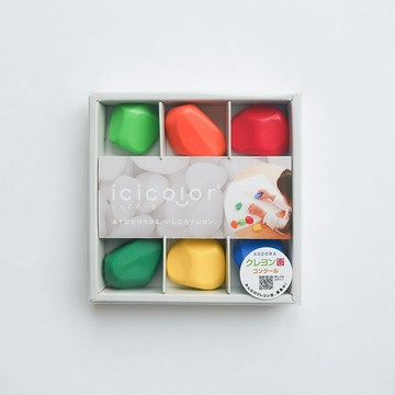 【AOZORA】BabyColor滾滾石手握蠟筆 - 盒裝版 (6色)