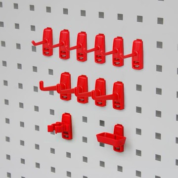 天鋼 掛鉤配件【KPQ-B(12入)】+【KP-6109(支)】+【KPQ-4306(組)】各1