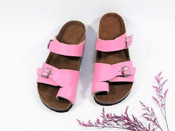 拇指外翻矯正足弓鞋+矯正器一雙//粉