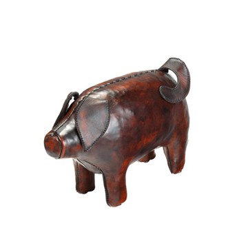Yorkshire Pig 約克夏豬 手工皮革擺飾（迷你）