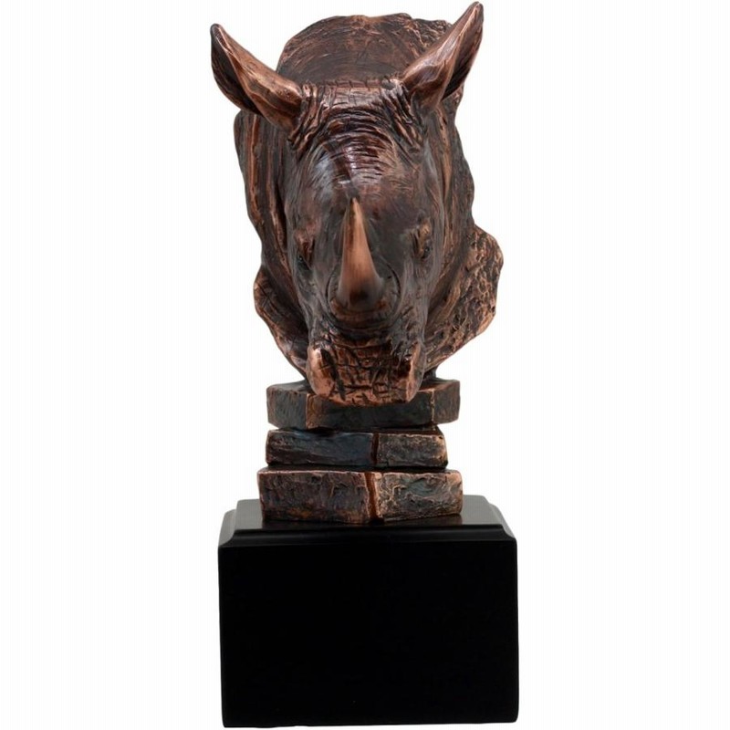 等身大ブロンズ動物彫刻屋外真鍮サイ像| Alibaba.com