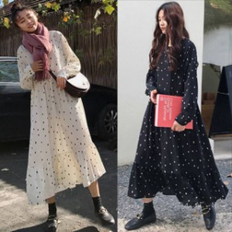 即納 ロングワンピース 大きいサイズ 長袖 マキシワンピース ロングワンピース ロングワンピ 春新作 春服 春物 ゆったり 通販 Lineポイント最大1 0 Get Lineショッピング