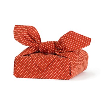 宮井  日本製柑橘刺子風呂敷方巾