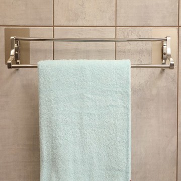 奇麗屋 伸縮雙桿毛巾架