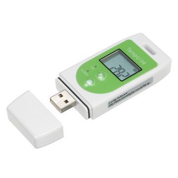 Data Logger 多用途 USB 溫度 Datalogger 可重複使用的 TEMP 記錄儀,具有 32,000