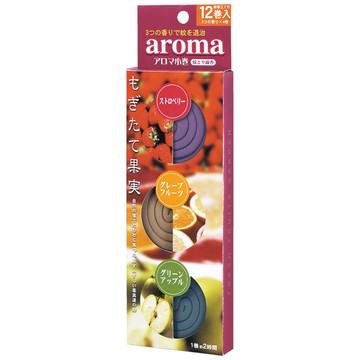 Aroma Komaki mosquito incense freshly picked fruit incense Volume 12 input with freshly