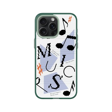 iPhone 15 Pro Max Clear 憂墨綠 - RHINO LIVE - 律動位元
