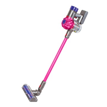 Teamson Dyson聯名款仿真手持無線吸塵器玩具-粉色特仕版