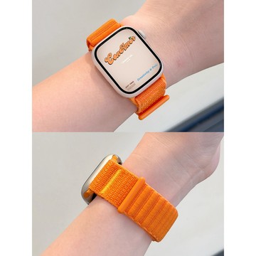 《台灣出貨》適用 APPLE WATCH 原野山地紋 運動錶帶 S11 S10 SE3 46mm 45mm 男女錶帶