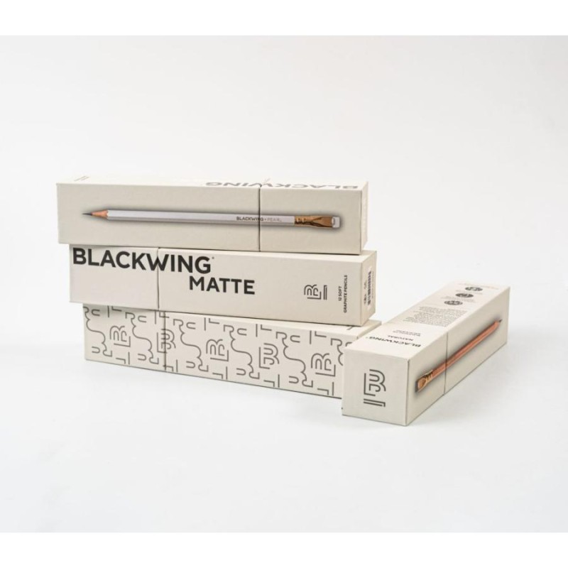 BLACKWING PEARL(ブラックウィングパール)パールホワイトの木軸に金の