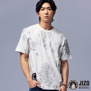 地藏小王 BLUE WAY – 山海異獸滿版剪接短TEE