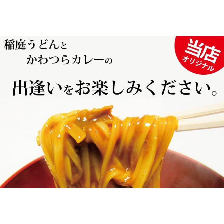 お返し ギフト 無限堂稲庭うどん・かわつらカレーギフトセット ２〜３人前 ご当地うどん カレーうどん 送料無料