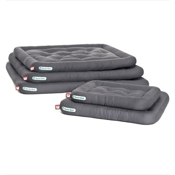 【Doctor Bark 巴克醫生】方形睡墊｜鋼鐵灰