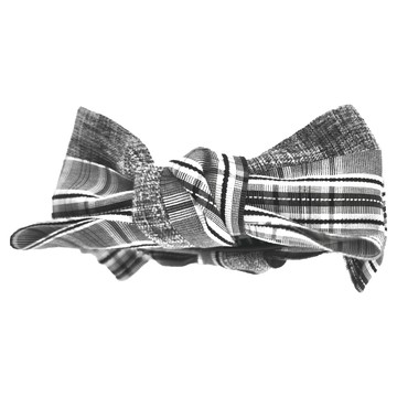 CHIC CHIC日本造型香蕉夾 SY12729 格紋黑 時尚髮飾